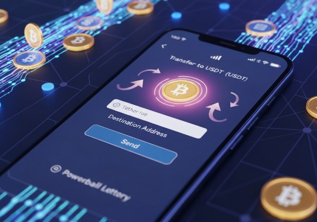 테더파워볼 입금 방법  간단한 코인 전송 가이드